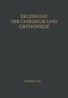 Ergebnisse der Chirurgie und Orthopädie