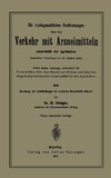 Die reichsgesetzlichen Bestimmungen über den Verkehr mit Arzneimitteln ausserhalb der Apotheken