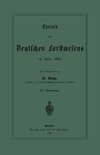 Chronik des Deutschen Forstwesens im Jahre 1888