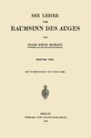 Die Lehre vom Raumsinn des Auges