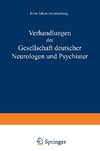 Verhandlungen der Gesellschaft Deutscher Neurologen und Psychiater