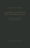 Modern Methods of Plant Analysis / Moderne Methoden der Pflanzenanalyse