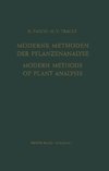 Modern Methods of Plant Analysis/Moderne Methoden der Pflanzenanalyse