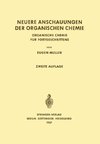 Neuere Anschauungen der Organischen Chemie