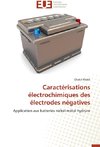 Caractérisations électrochimiques des électrodes négatives