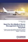 Need for Bio-Medical Waste Management Systems in Hospitals