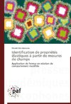 Identification de propriétés élastiques à partir de mesures de champs