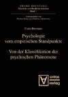 Psychologie vom empirischen Standpunkt. Von der Klassifikation psychischer Phänomene