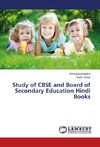 Study of CBSE and Board of Secondary Education Hindi Books