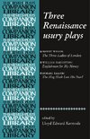 Kermode, L: Three Renaissance usury plays