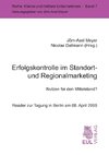 Erfolgskontrolle im Standort- und Regionalmarketing