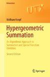 Hypergeometric Summation