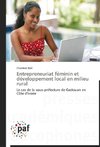 Entrepreneuriat féminin et développement local en milieu rural