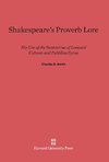 Shakespeare's Proverb Lore