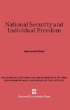 National Security and Individual Freedom