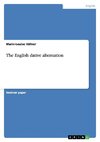 The English dative alternation