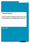 A Meta-Analytic Validation of the Dunn and Dunn Model of Learning-Style Preference