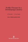 Public Finance in a Developing Country