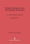 China's Entrance into the Family of Nations