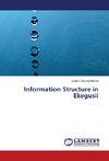 Information Structure in Ekegusii