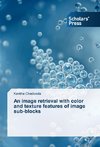An image retrieval with color and texture features of image sub-blocks