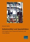 Geheimmittel und Spezialitäten