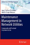 Maintenance Management in Network Utilities