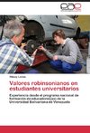 Valores robinsonianos en estudiantes universitarios