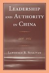 LEADERSHIP & AUTHORITY IN CHINPB