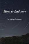 How to Find Love