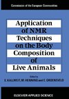 Application of NMR Techniques on the Body Composition of Live Animals