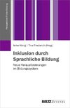 Inklusion durch Sprachliche Bildung