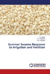 Summer Sesame Response to Irrigation and Fertilizer