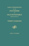 Early Generations of the Founders of Old Dunstable [Massachusetts]