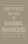 Contemporary Research in Behavioral Pharmacology