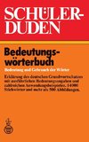 Schülerduden Bedeutungswörterbuch