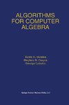 Algorithms for Computer Algebra