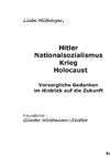 Hitler Nationalsozialismus Krieg Holocaust