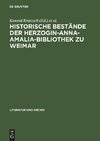 Historische Bestände der Herzogin-Anna-Amalia-Bibliothek zu Weimar