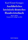 Ausführliches lateinisch-deutsches Handwörterbuch