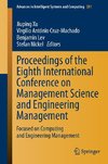 Proceedings of the Eighth International Conference on Management Science and Engineering Management