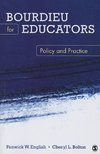 English, F: Bourdieu for Educators