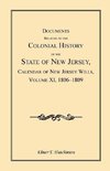 Documents Relating to the Colonial History of the State of New Jersey, Calendar of New Jersey Wills, Volume XI, 1806-1809