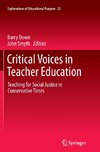 Critical Voices in Teacher Education