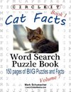 Circle It, Cat Facts, Book 1, Word Search, Puzzle Book