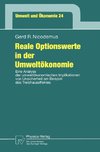 Reale Optionswerte in der Umweltökonomie