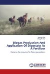 Biogas Production And Application Of Digestate As A Fertilizer