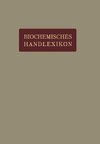 Biochemisches Handlexikon