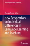 New Perspectives on Individual Differences in Language Learning and Teaching