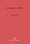 In Defense of Plato